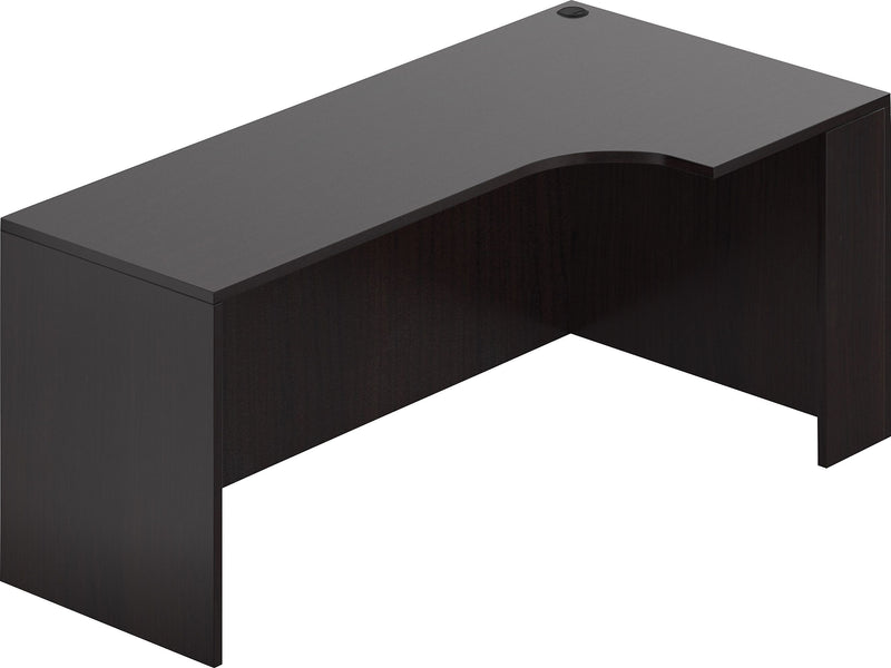 Offices To Go 71"W Credenza Shell w/Right Corner Extension, American Espresso (TDSL7136CER-AEL)