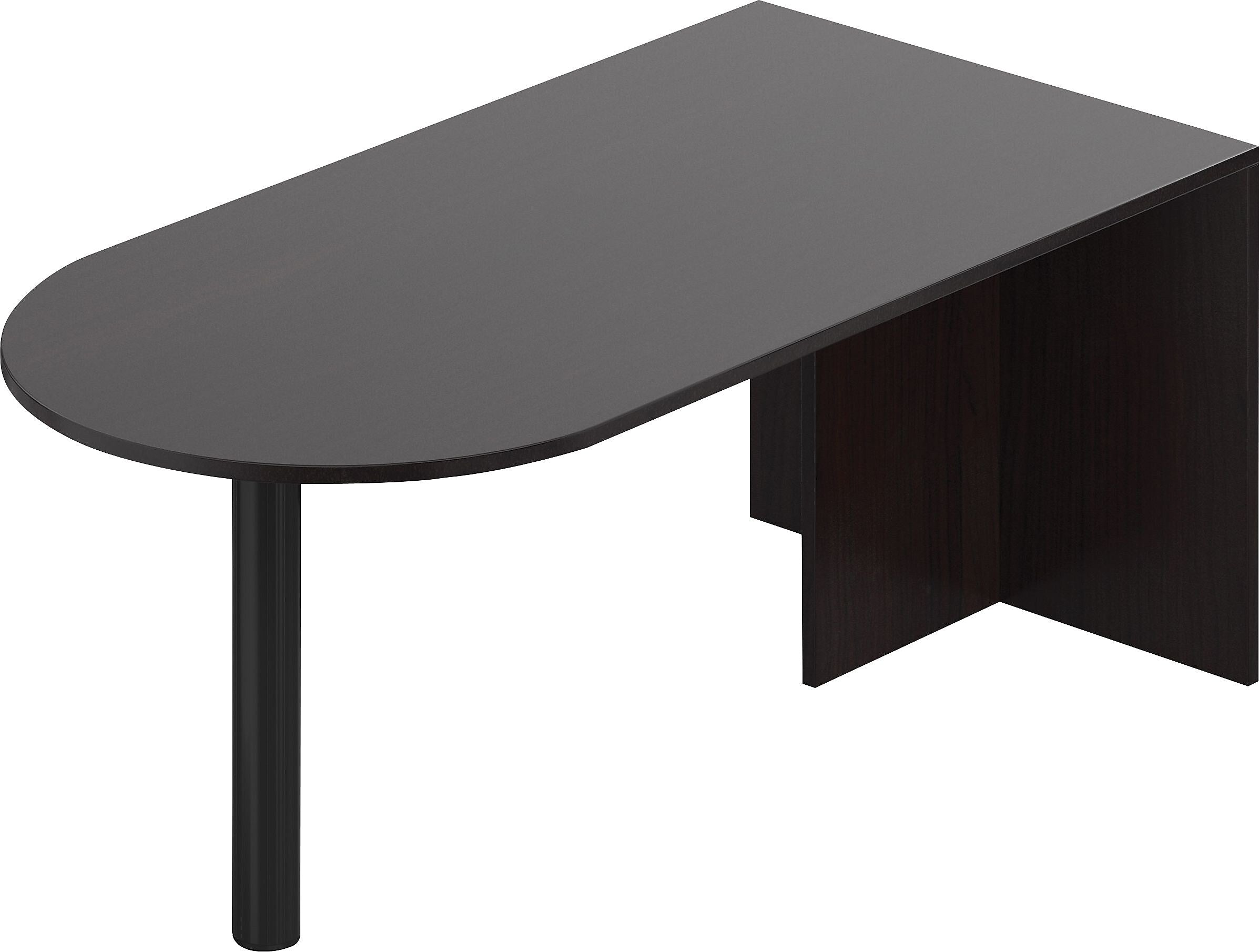 Offices To Go 71"W "D" Island Desk, American Espresso (TDSL7136DI-AEL)