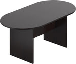 Offices to go 71"W x 36"D Racetrack Shaped Conference Table, American Espresso (TDSL7136RS-AEL)