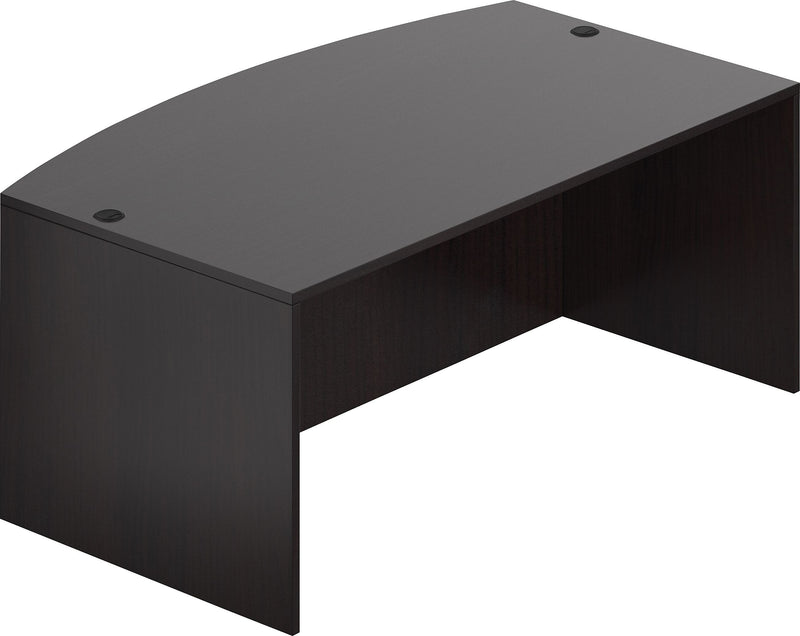Offices To Go 71"W Bow Front Desk Shell, American Espresso (TDSL7141BDS-AEL)