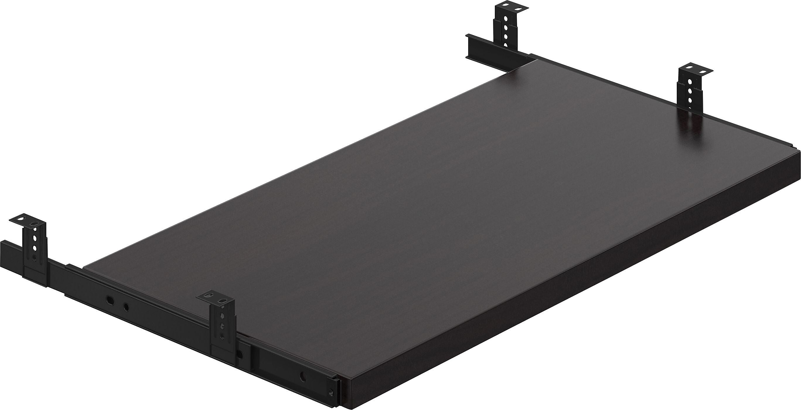 Offices To Go 22 5/8" Wide Keyboard Tray, American Espresso, 11/16" Front x 22 5/8"W x 13"D