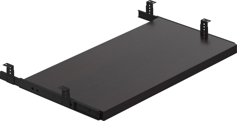 Offices To Go 22 5/8" Wide Keyboard Tray, American Espresso, 11/16" Front x 22 5/8"W x 13"D