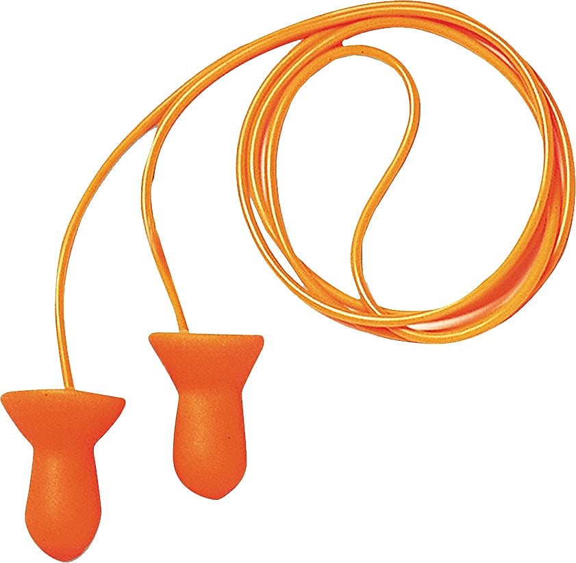 Howard Leight Quiet Earplugs, 26 dB, Orange, 100/Box (HOWQD30)