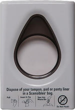 Scensibles Plastic Locking Dispenser, White (LD)