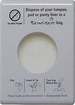 Scensibles Plastic Standard Dispenser, White (SDW)