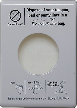 Scensibles Plastic Standard Dispenser, White (SDW)