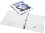 AbilityOne SKILCRAFT 1" View Binders, D-Ring, White (NSN4621386)