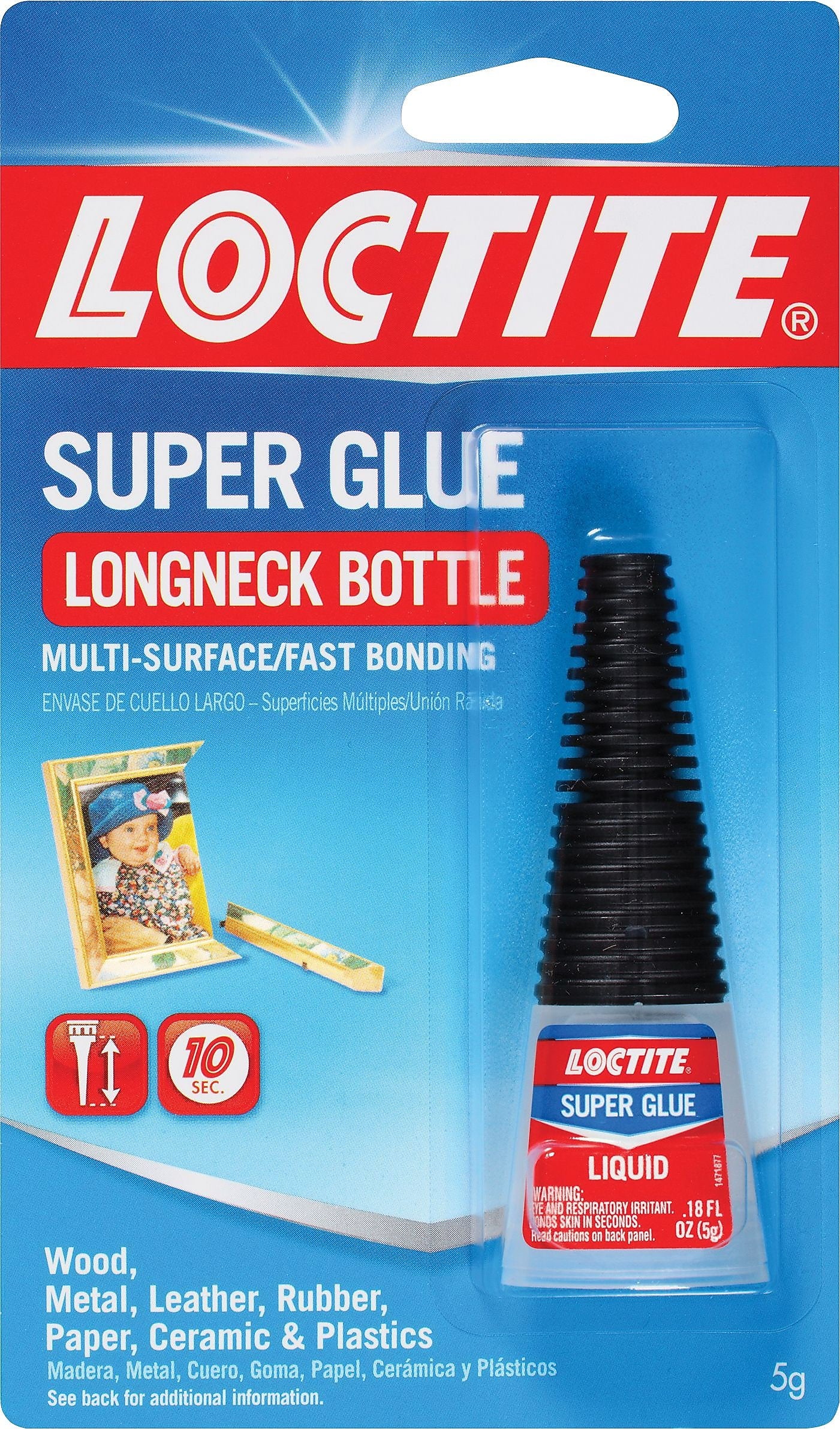 Loctite Liquid Super Glue, 0.18 oz., Clear, (230992)