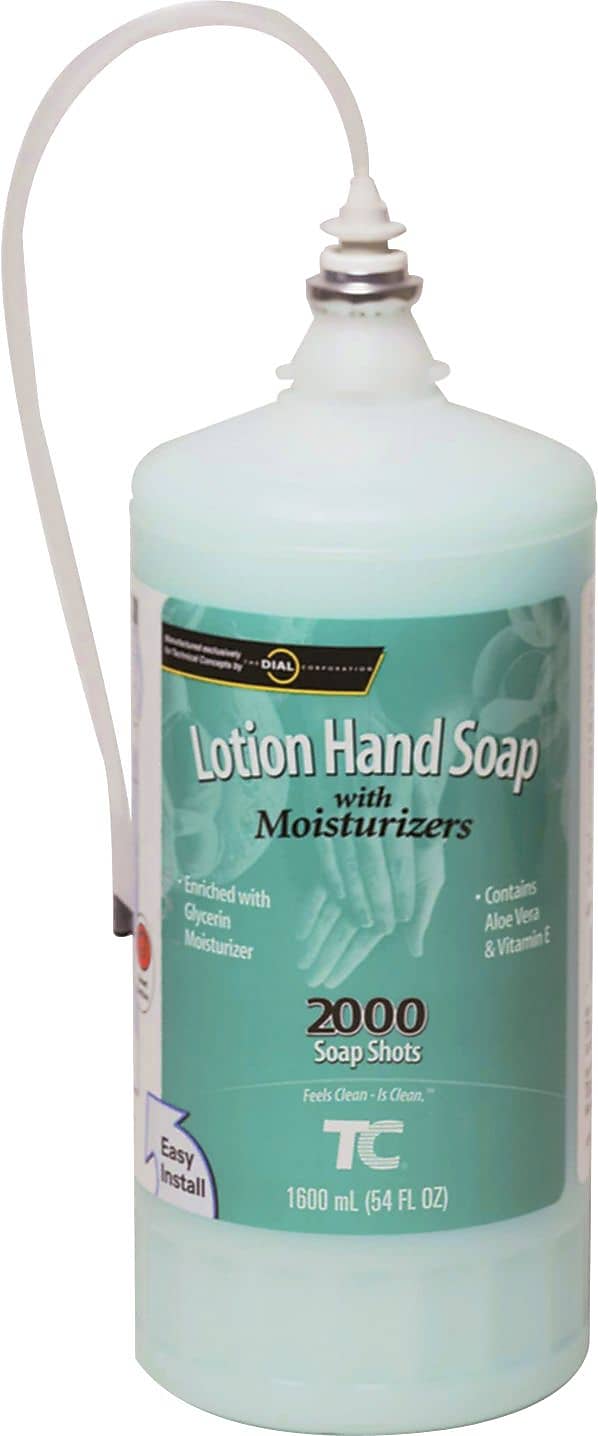 One Shot Enriched Lotion Soap Refill, Passion Flower, 1600mL, 4/Carton