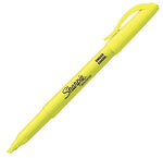 Sharpie Stick Highlighter, Chisel Tip, Assorted, 5/Pack (1908101)
