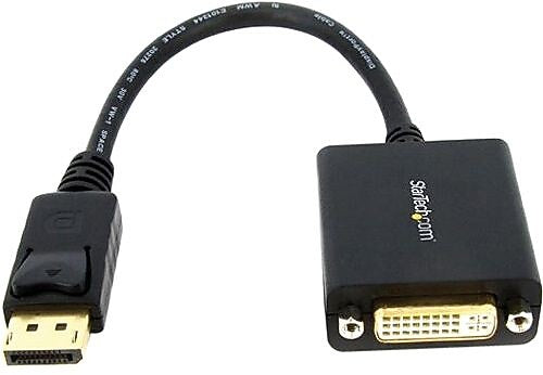 StarTech DP2DVI2 DisplayPort/DVI Audio/Video Cable, Black