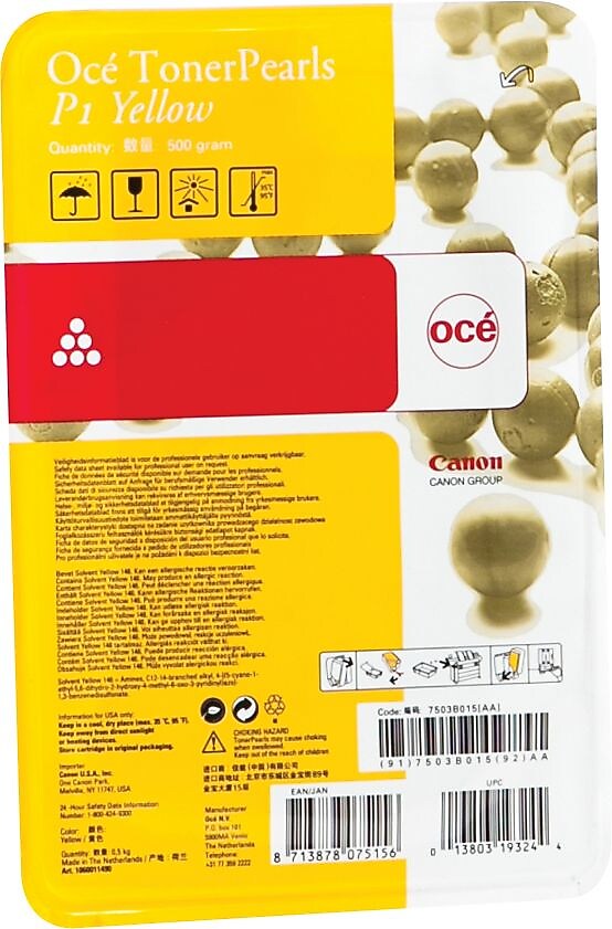 Oce P1 Yellow High Yield Toner Cartridge (1060011490)