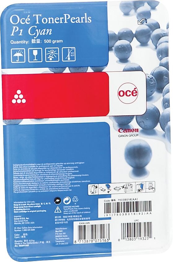 Oce P1 Cyan High Yield Toner Cartridge (1060011491)