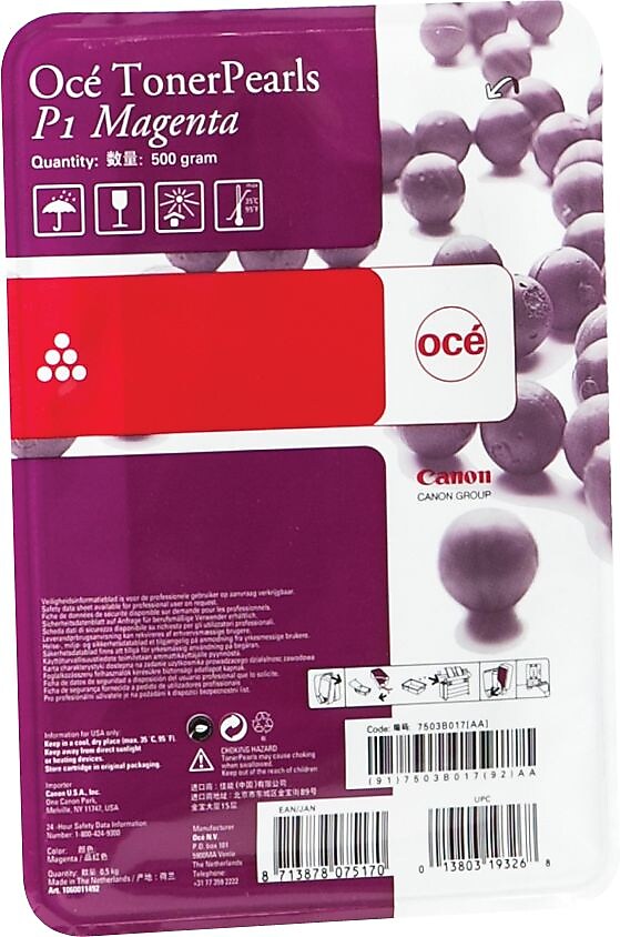 Oce P1 Magenta High Yield Toner Cartridge (1060011492)