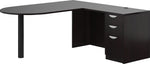 Offices To Go Superior Laminate L Peninsula Desk, 29 1/2"H x 71"W x 72"D