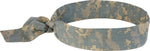Ergodyne Chill-Its Bandana/Headband, Cotton, One Size, Tie, Red Western, 24/Pack