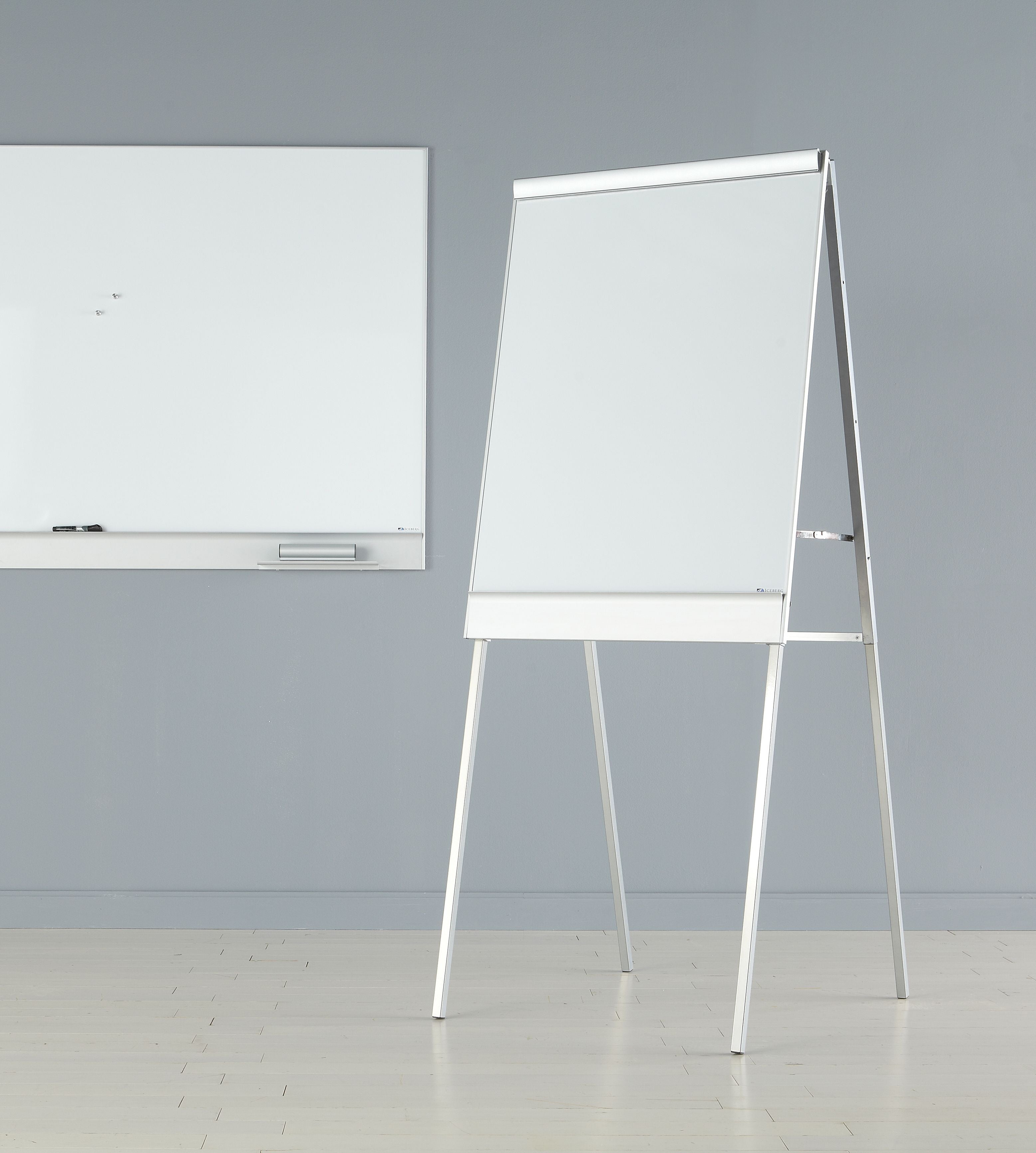 Iceberg Polarity Dry Erase Flipchart Easel, 73"H