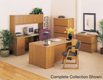 HON® 10700 Series Office Collection in Harvest, Single, Right, Full-Height Pedestal Credenza