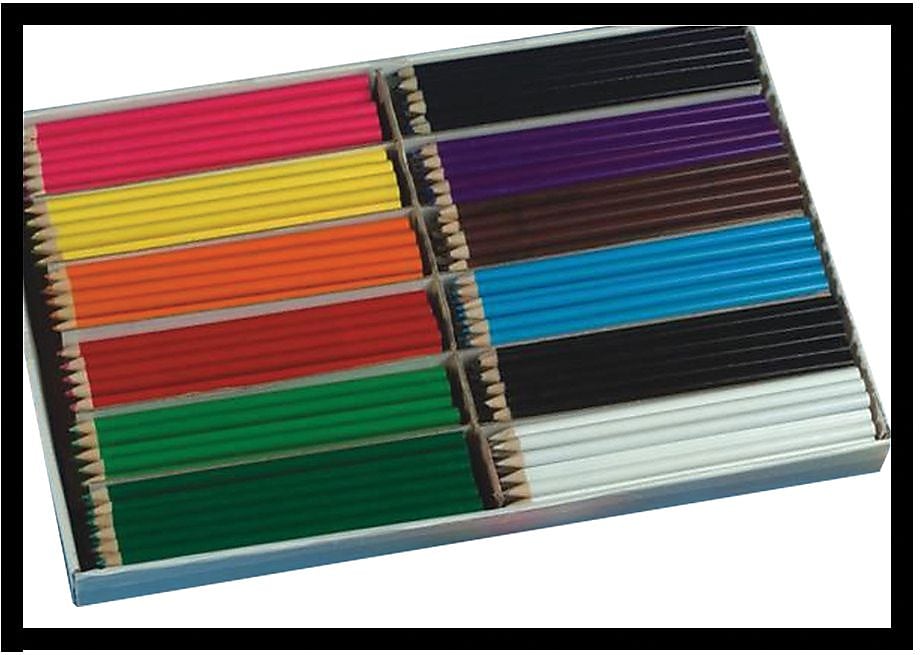 Color Splash Colored Pencils Plus Pack, 240/Box