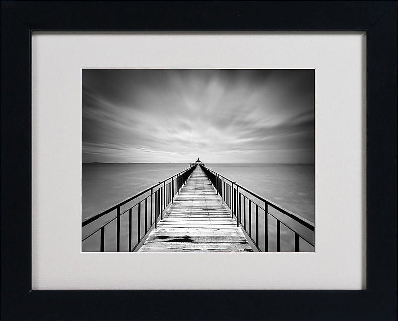 Trademark Fine Art 'Withstand' 11" x 14" Black Frame Art
