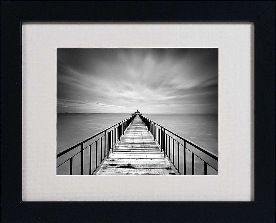 Trademark Fine Art 'Withstand' 11" x 14" Black Frame Art
