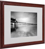 Trademark Fine Art 'Bedimmed' 16" x 20" Wood Frame Art