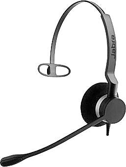 Jabra 2300 Noise Canceling Mono USB Headset Microphone, On Ear, MS Certified (2393-823-109)