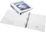 AbilityOne SKILCRAFT 1 1/2" View Binders, D-Ring, White (NSN4621391)
