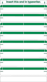 Medical Arts Press®Type-On Write-On Sheet Style Labels, Green