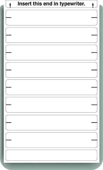 Medical Arts Press®Type-On Write-On Sheet Style Labels, White