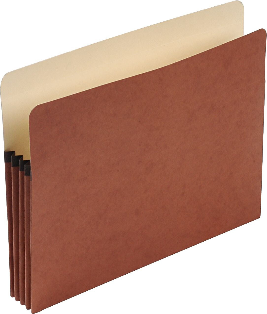 Pendaflex 30% Recycled Heavy Duty Reinforced File Pocket, 3 1/2" Expansion, Letter Size, Brown (S24E)
