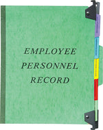 Pendaflex Hanging Personnel Folders, 1/3 Cut Top Tab, Letter, Green