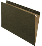 Pendaflex Hanging File Folders, Untabbed, Legal, Standard Green, 25/Box (81620)