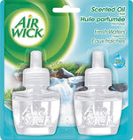 Air Wick Scented Oil Refill, Fresh Waters, .67oz,  12/Carton