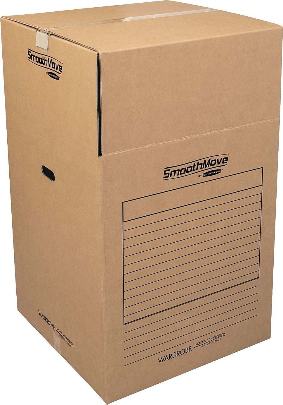 24" x 24" x 40" SmoothMove Wardrobe Boxes, 3/Pack (7711001)