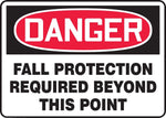 Accuform Safety Sign, Danger, 7" X 10", Adhesive Vinyl (MFPR104VS) (MFPR104VS)