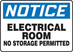 Accuform Safety Sign, Notice, 10" X 14", Adhesive Vinyl (MELC804VS)