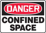 Accuform Safety Sign, Danger, 10" X 14", Adhesive Vinyl (MCSP002VS)