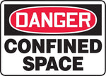 Accuform Safety Sign, Danger, 7" X 10", Adhesive Vinyl (MCSP116VS)
