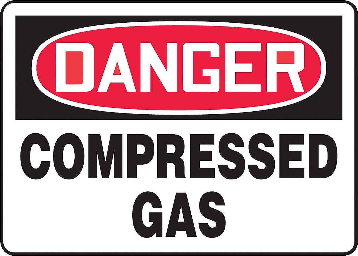 Accuform Safety Sign, Danger, 7" X 10", Adhesive Vinyl (MCPG101VS)
