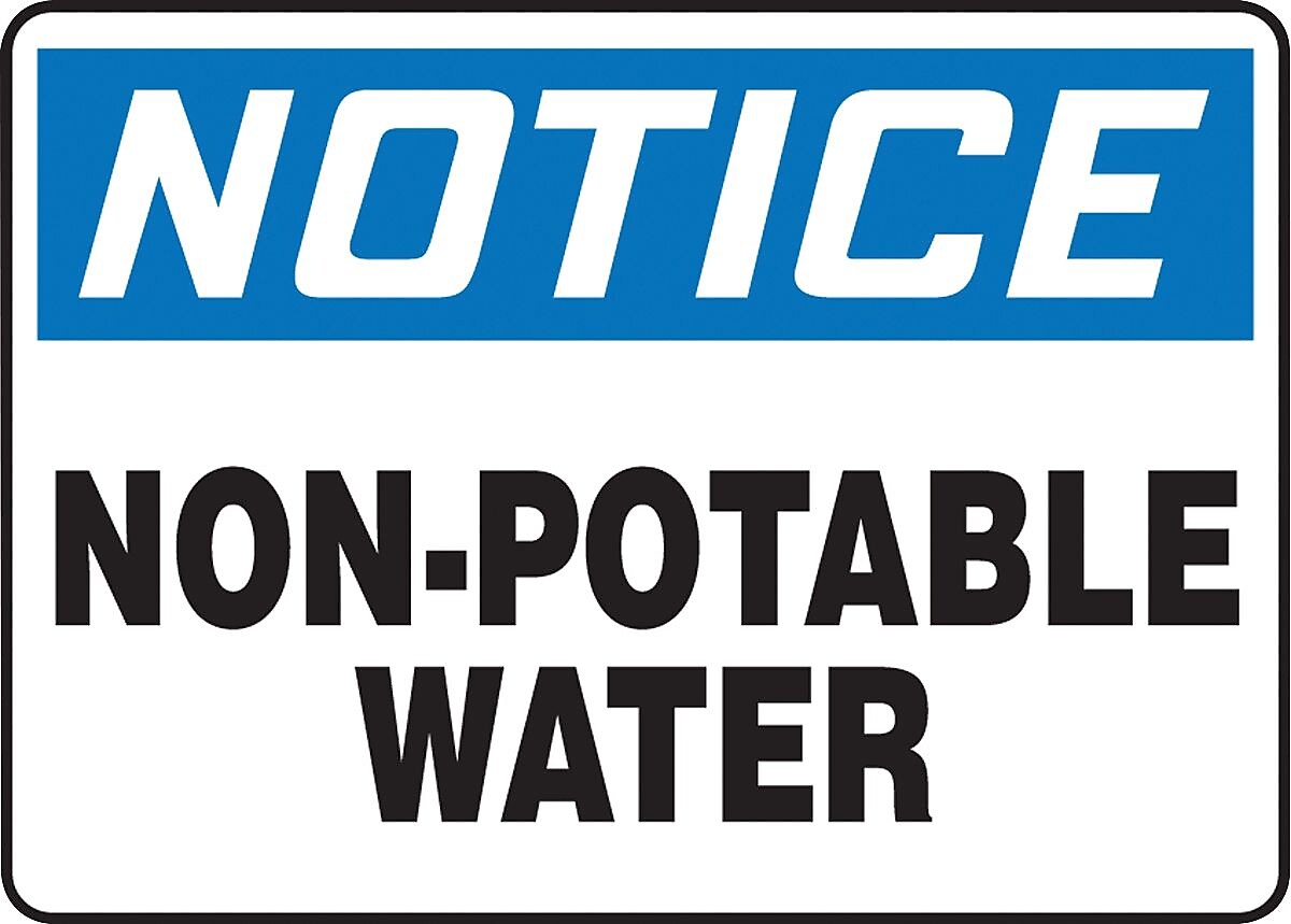Accuform Safety Sign, Notice, 7" X 10", Adhesive Vinyl (MCAW808VS)