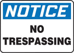 Accuform Signs® Safety Sign, Notice, 10" X 14", Adhesive Vinyl, Ea (MATR806VS)