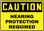 Accuform Signs® Safety Sign, Caution, 10" X 14", Adhesive Vinyl, Ea (MPPA630VS)