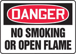 Accuform Signs® Safety Sign, Danger, 10" X 14", Adhesive Vinyl, Ea (MSMK050VS)