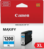 Canon 1200XL Cyan High Yield Ink Cartridge  (9196B001)