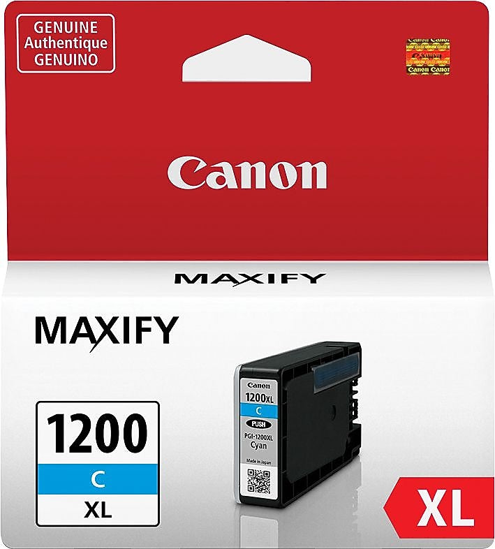 Canon 1200XL Cyan High Yield Ink Cartridge  (9196B001)