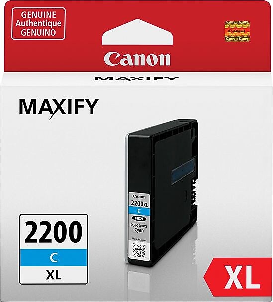 Canon 2200XL Cyan High Yield Ink Cartridge (9268B001)