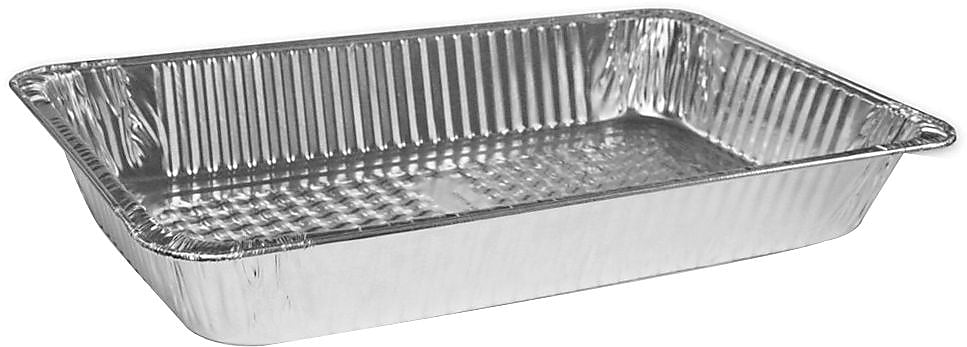 Handi-Foil Aluminum Steam Table Pan, Full Size, 1" H x 1" W x 2.09" D, 50/Carton (HFA20190050)