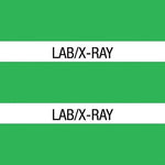 Medical Arts Press® Large Chart Divider Tabs, Lab/X-Ray, Lt. Green