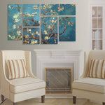 Vincent van Gogh 'Almond Blossoms' Gallery-Wrapped Canvas Art, 6-Panel Set